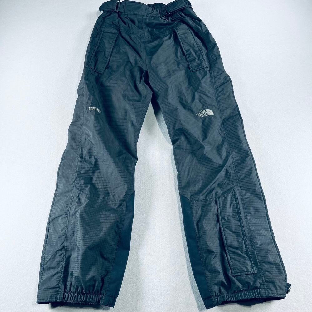 The North Face Gore-Tex Ski Snow Pants Womens Size 4 Black Ripstop Waterproof